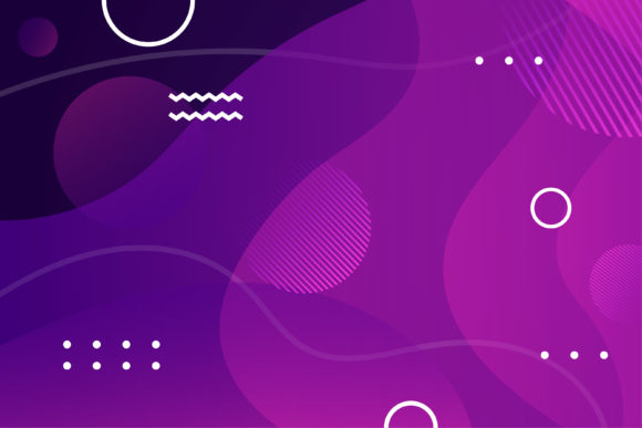 Liquid Pink Horizontal Banner Background Guide