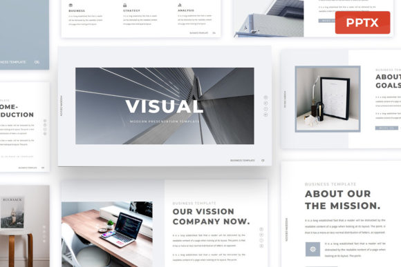 Mastering Modern Communication with the Visual - Minimal Powerpoint Presentation