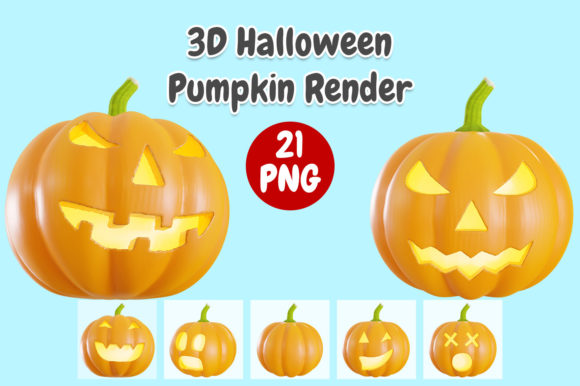 Mastering Visual Impact with the Halloween Pumpkin Emoji 3D Render