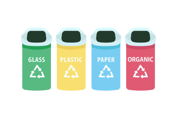 Mastering Waste Sorting Flat Color Vector Objects