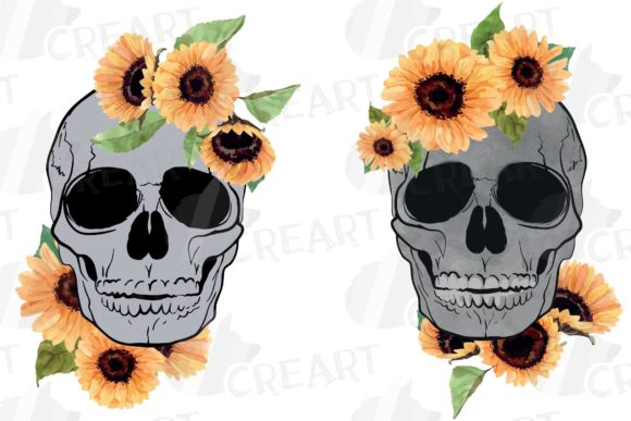 Unlocking Creative Potential: The Ultimate Guide to Sunflower Skull Watercolour Decorations