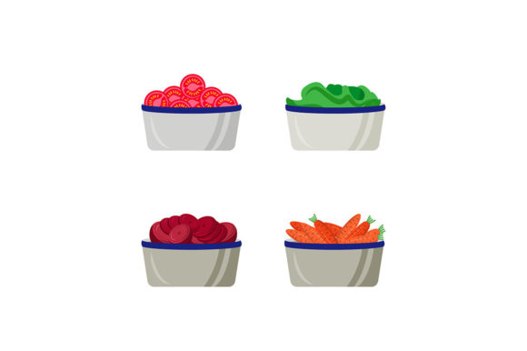 Why the Sliced Vegetables in Plates Flat Set is Essential for Modern Food Design